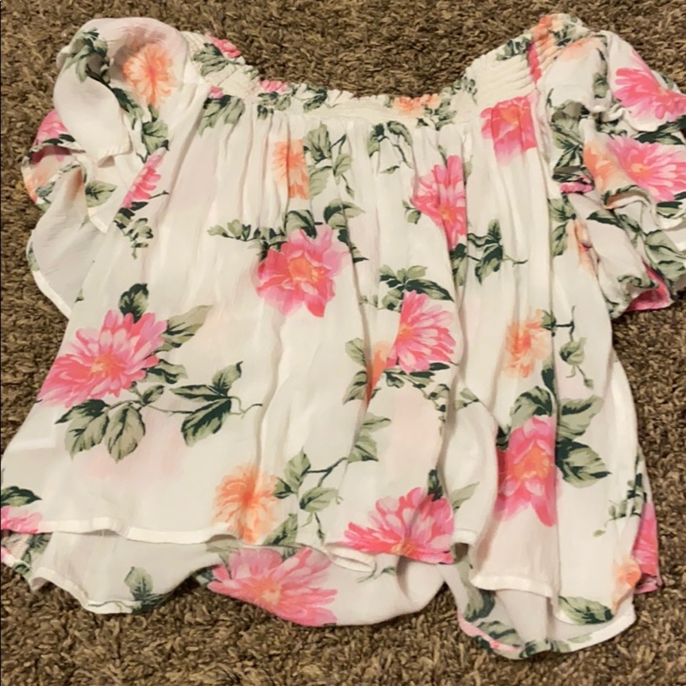off the shoulder blouse